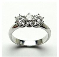 Anello Damiani Donna Minou in Oro bianco Diamante 20055923 - 20055923